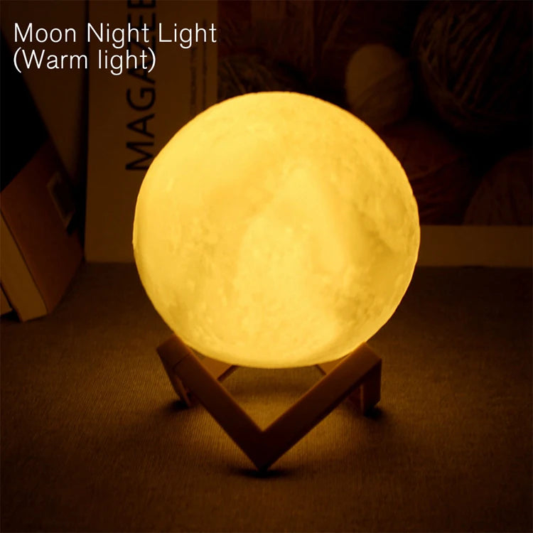 Lampă LED Lună – Galaxy Night Light