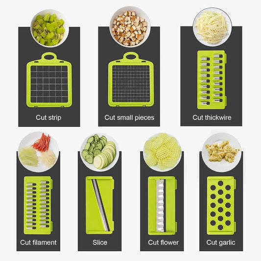 16 x 1 Kitchen professional multifunctional food chopper