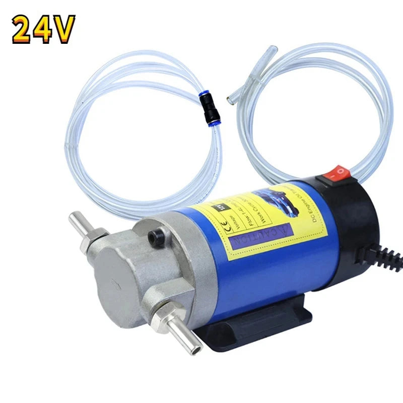 Pompă Electrică Transfer Ulei și Combustibil – 12V/24V