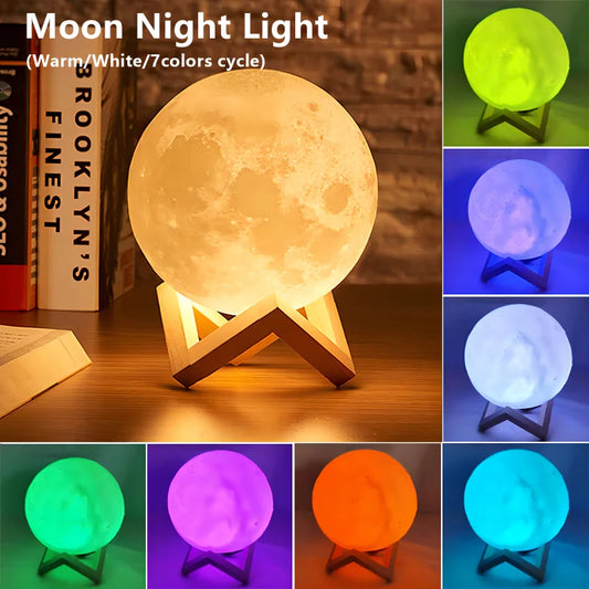 Lampă LED Lună – Galaxy Night Light