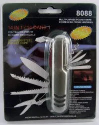 14 în 1 Multifuncțional Pocket Army Knife