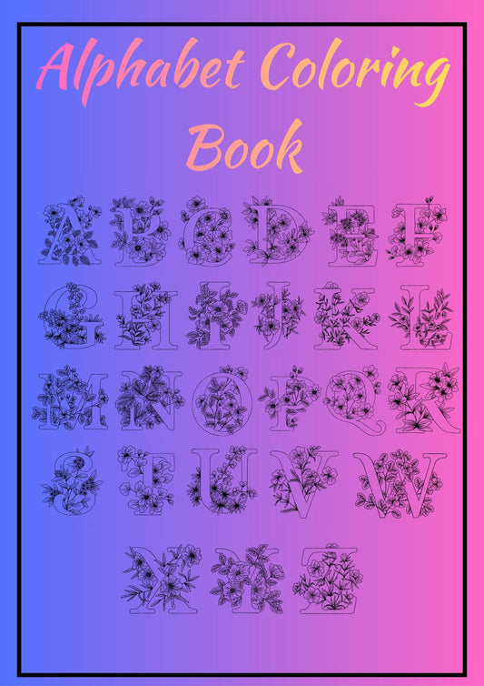 Alphabet Coloring Book