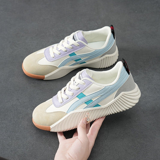 Pantofi Sport Damă Casual – Sneakers Albi și Confortabili