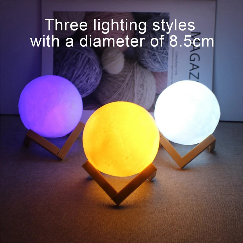 Lampă LED Lună – Galaxy Night Light