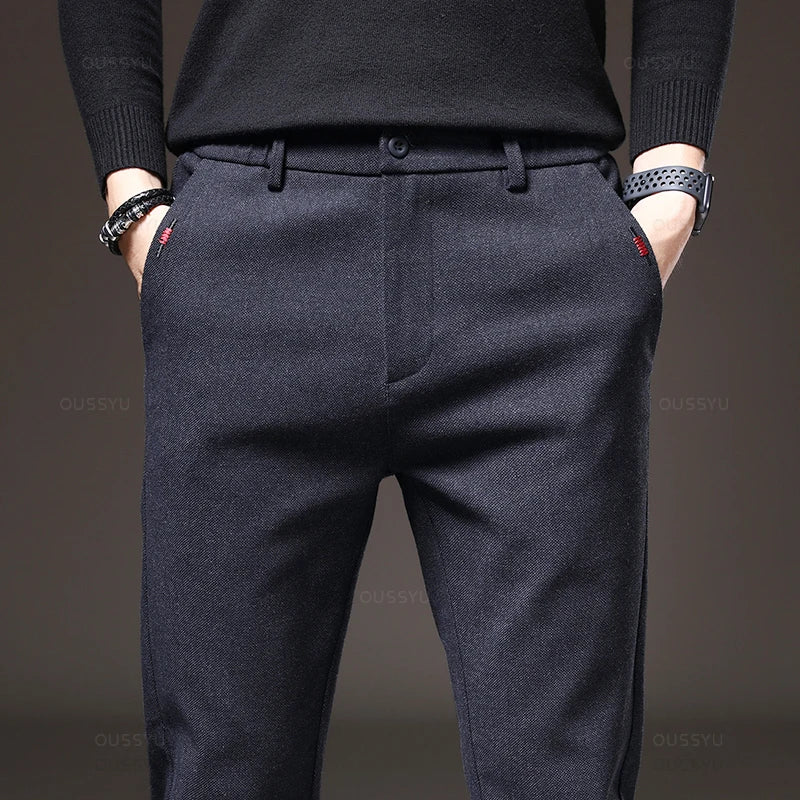 Pantaloni Casual Slim Fit – Business & Confort