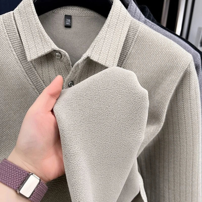Pulover Polo Premium – Tricotat și Călduros