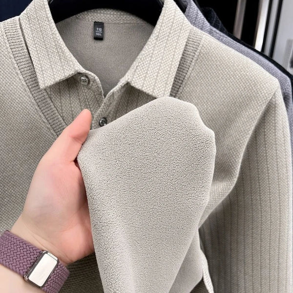 Pulover Polo Premium – Tricotat și Călduros