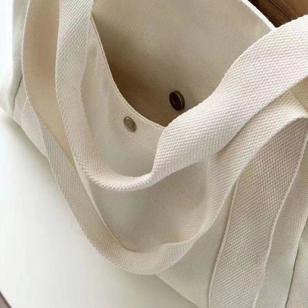 Geantă Tote Canvas – Capacitate Mare pentru Zi cu Zi