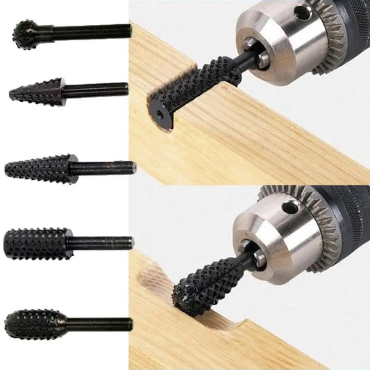 Set 5 Freze pentru Lemn 1/4" – Tăiere și Sculptură
