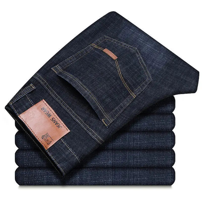 Blugi Negri Straight Fit – Casual & Business