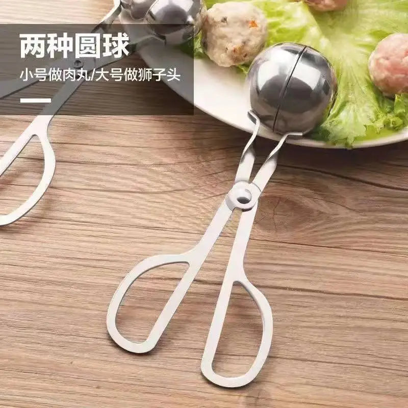 Clește Inox pentru Chiftele și Găluște