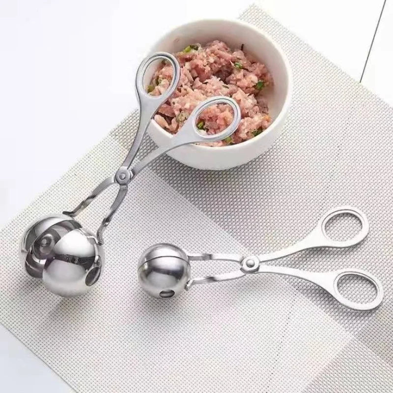 Clește Inox pentru Chiftele și Găluște