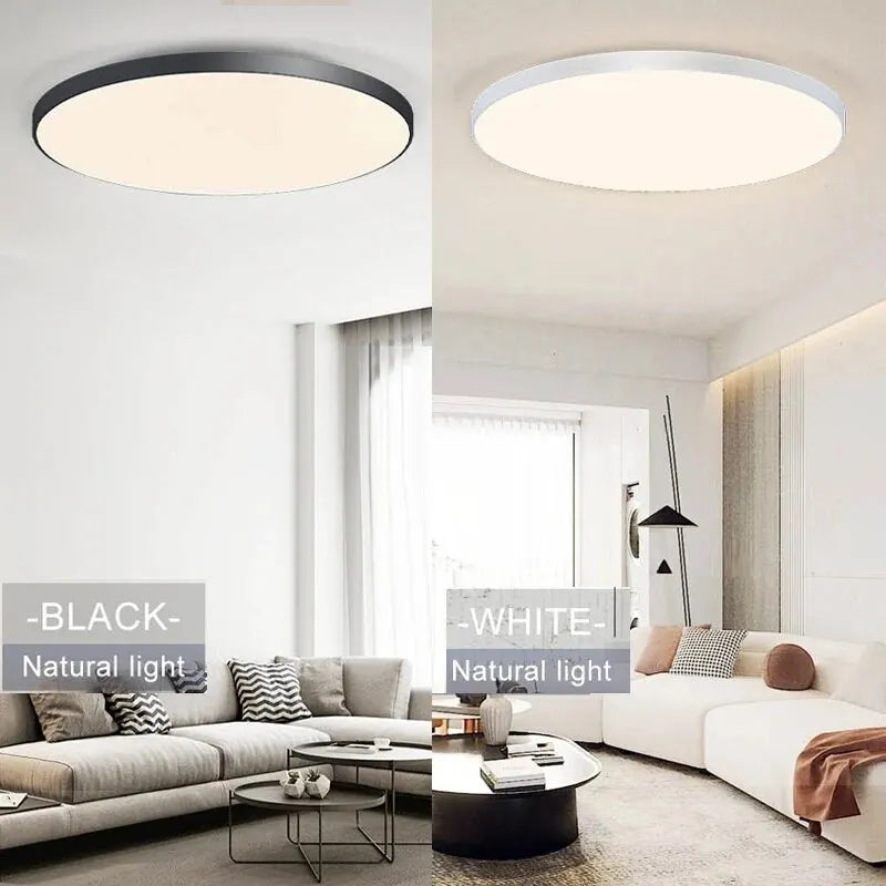 Plafonieră LED Smart 36W/50W – Control prin Aplicație și Telecomandă