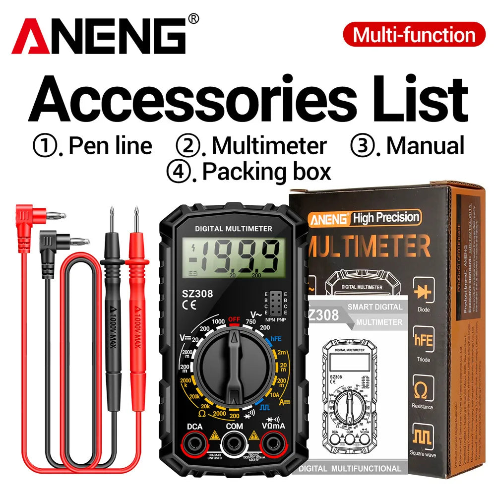 ANENG SZ308 Tester Electric Multimetru