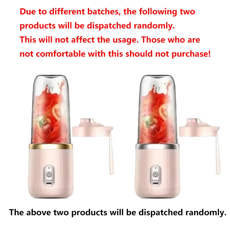 Blender Portabil USB – Smoothie și Sucuri Oriunde