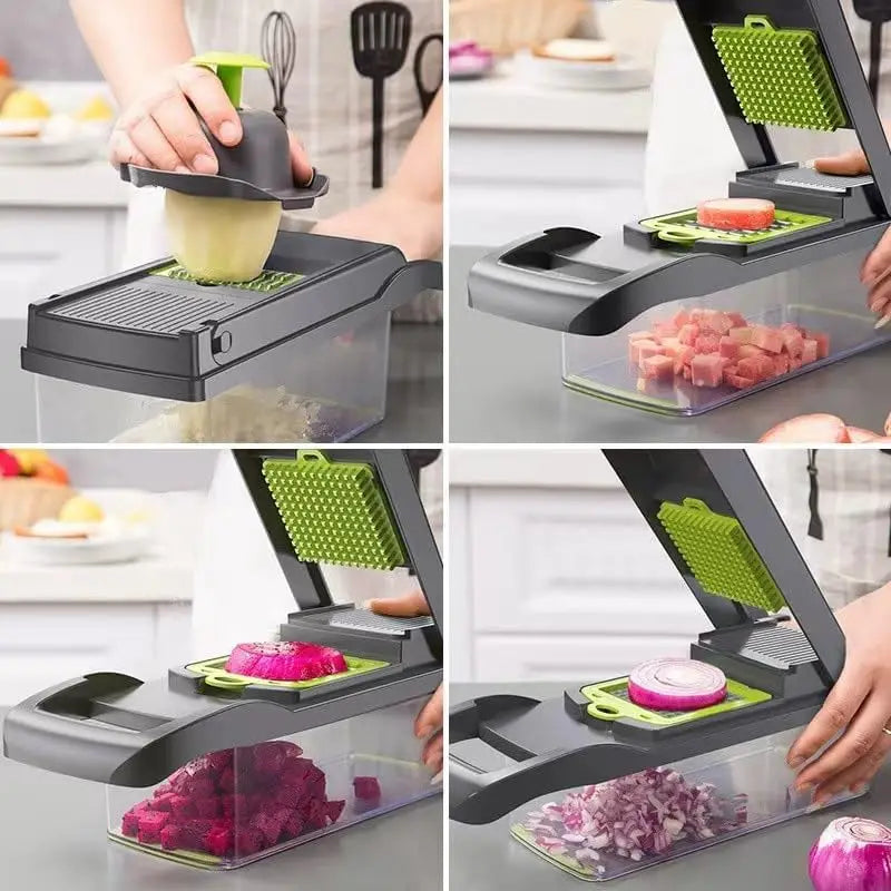 16 x 1 Kitchen professional multifunctional food chopper