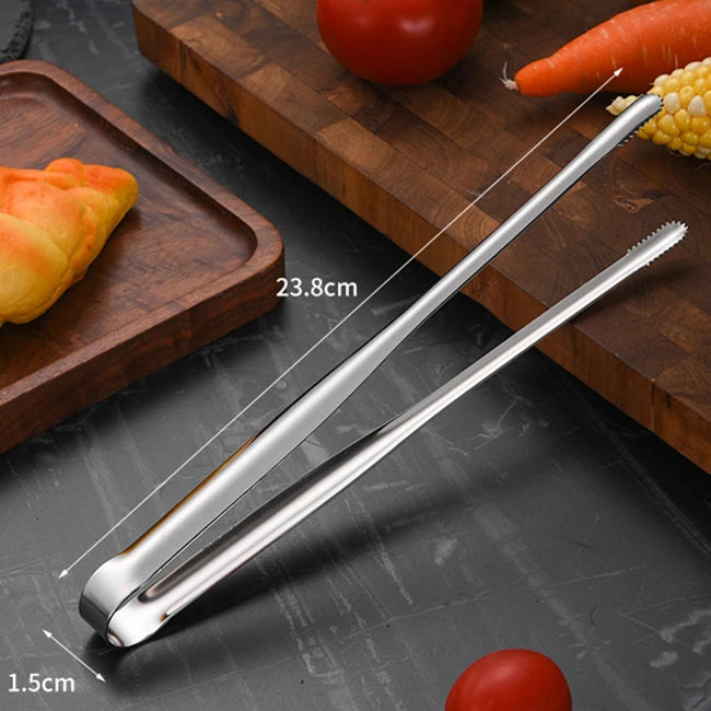 Clește Inox pentru Grătar – BBQ și Bucătărie