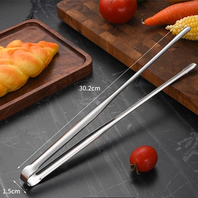 Clește Inox pentru Grătar – BBQ și Bucătărie