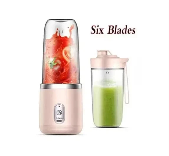 Blender Portabil USB – Smoothie și Sucuri Oriunde