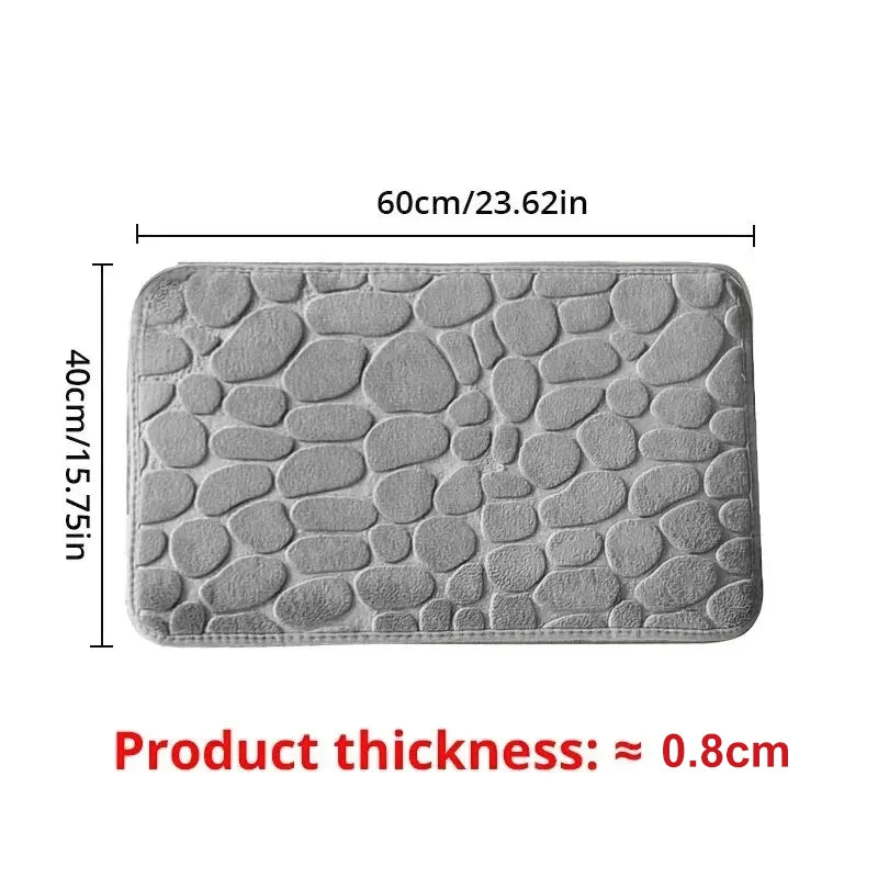 Covoraș Embosat Anti-Alunecare – Model Pebble