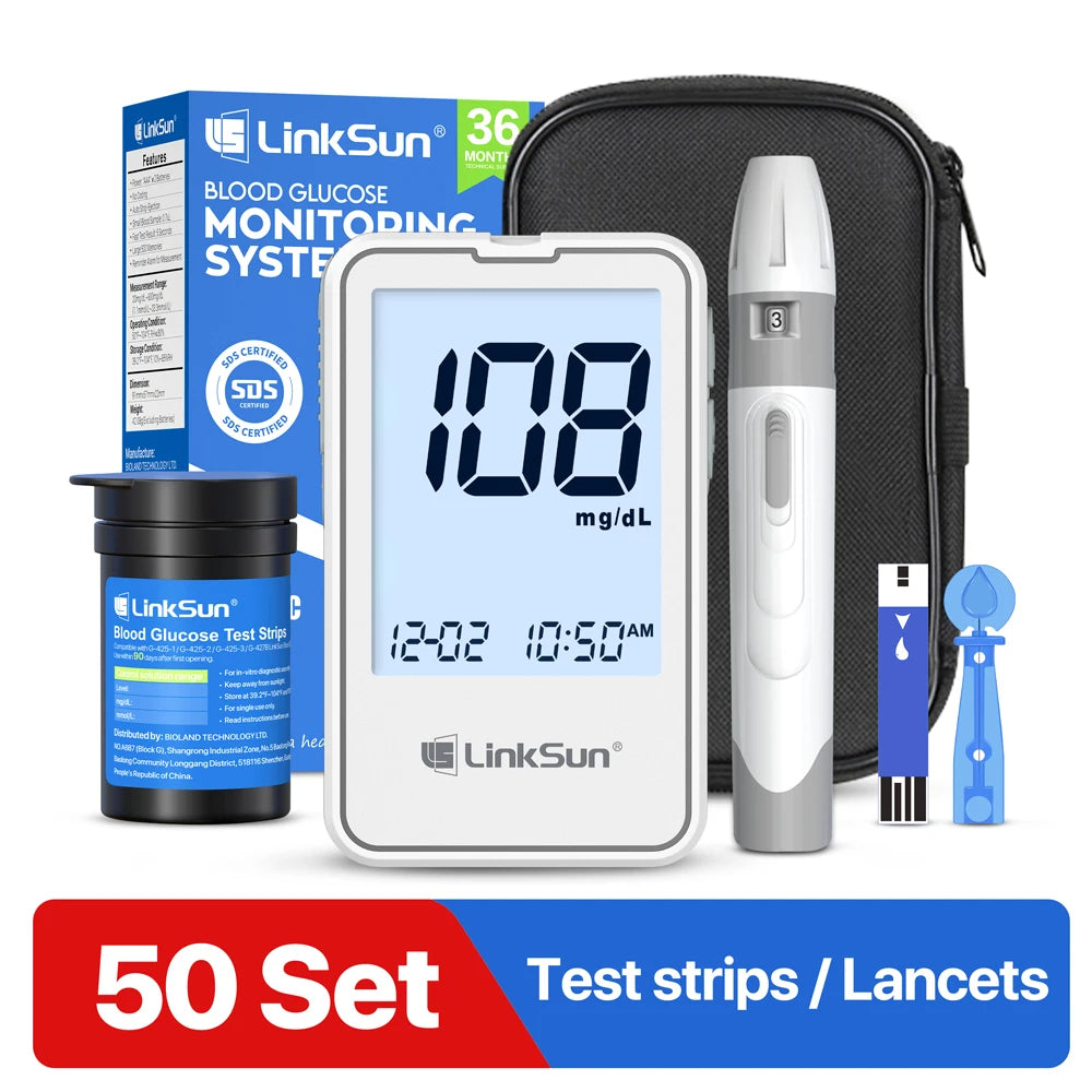 Glucometru LinkSun G-425-1 – Kit Monitorizare Glicemie