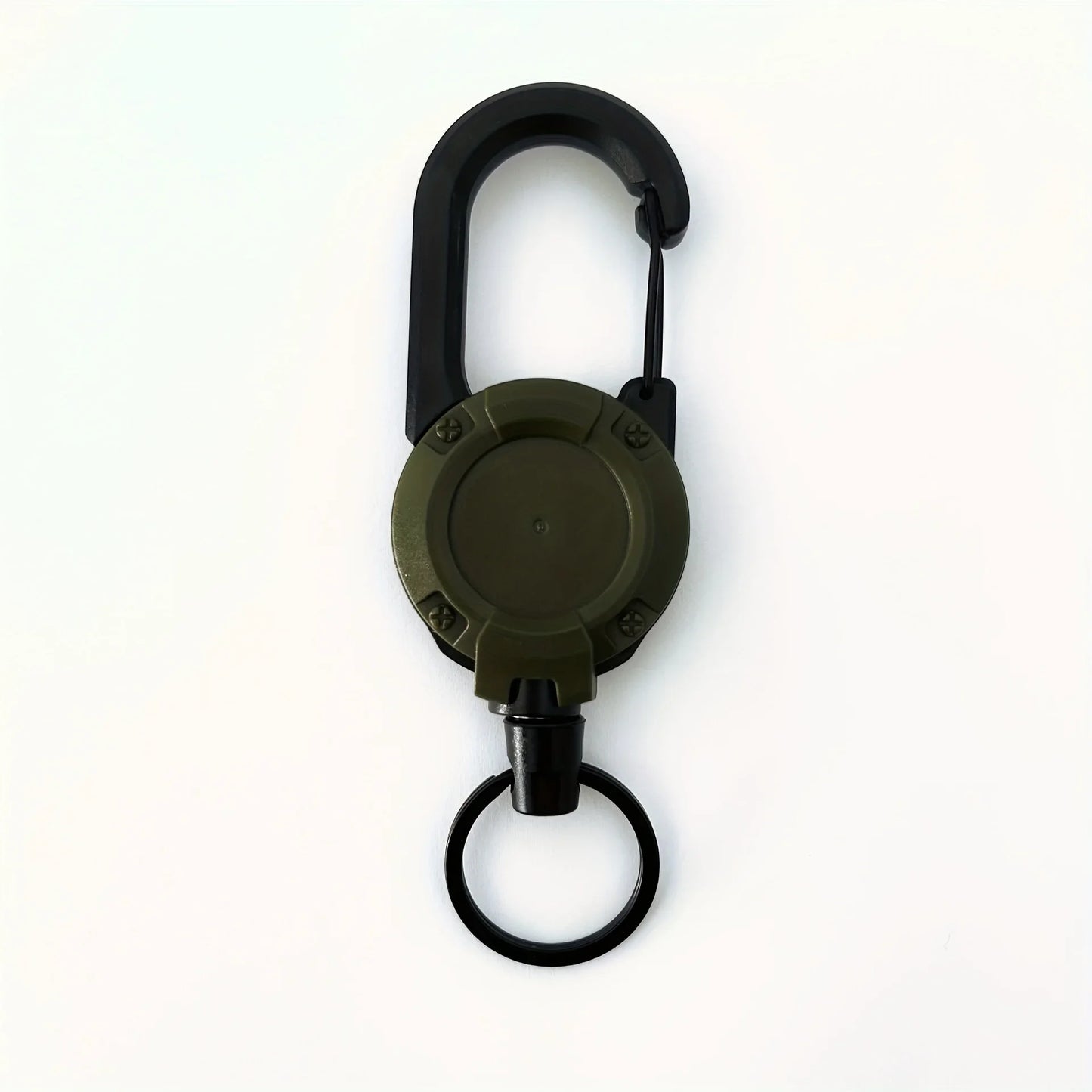 Breloc Retractabil Heavy Duty cu Carabină