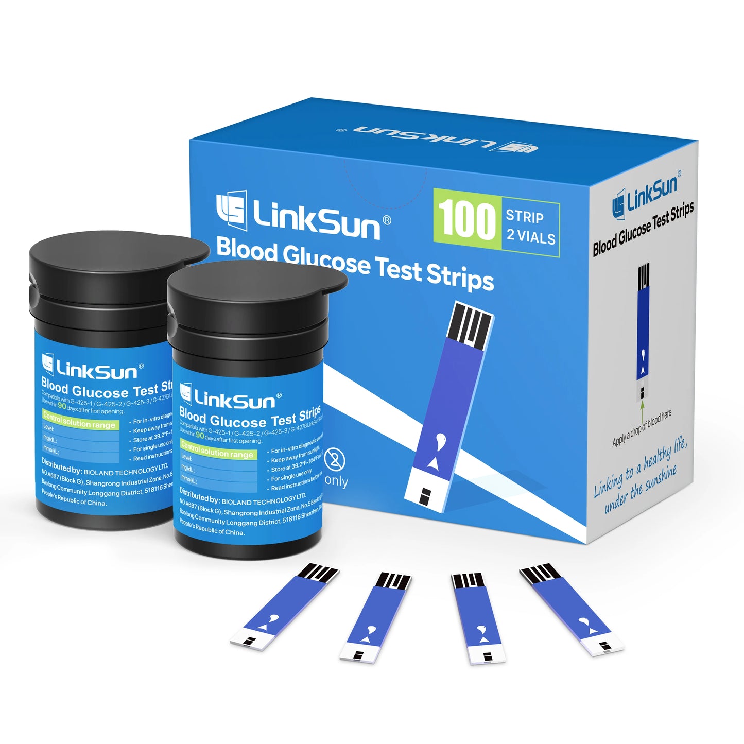 Glucometru LinkSun G-425-1 – Kit Monitorizare Glicemie