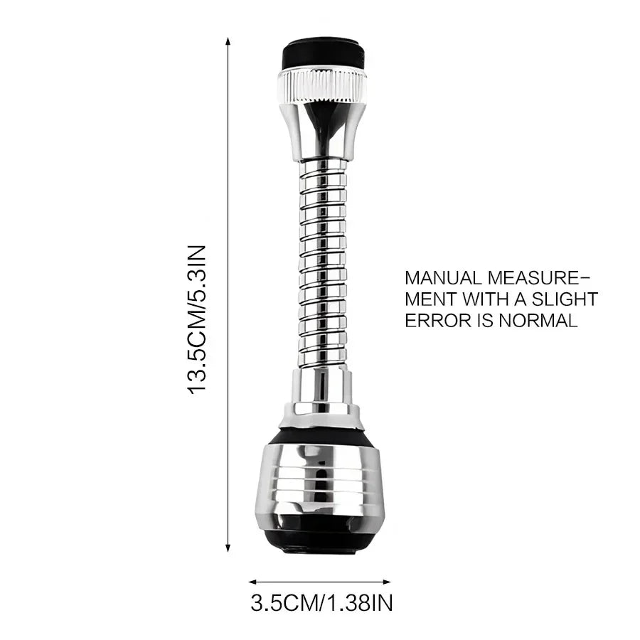 Extensie Rotativă pentru Robinet – Economisire Apă și Anti-Stropire
