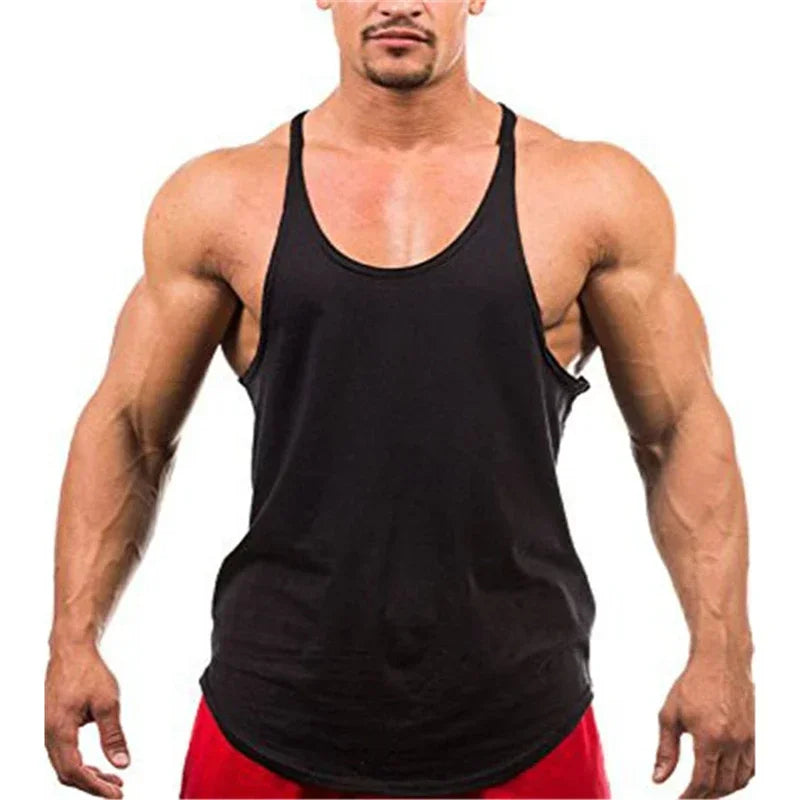 Maiou Fitness Stringer pentru Bărbați – Gym & Bodybuilding
