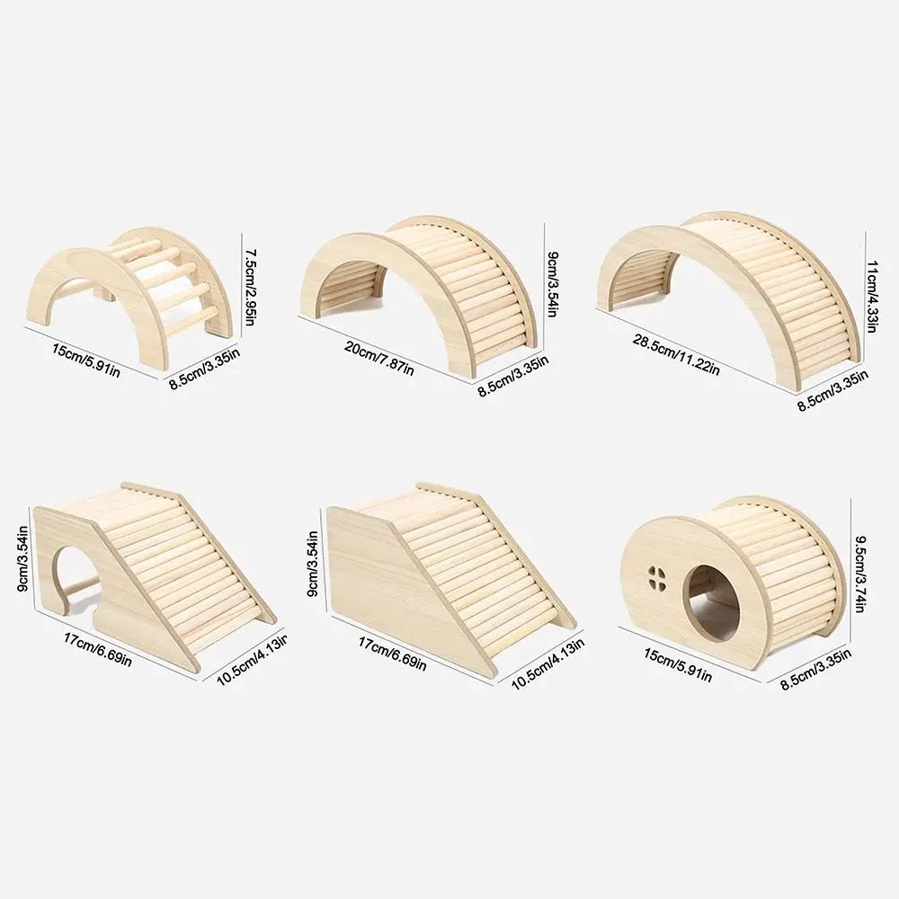 Pod de Cățărat cu Ascunzătoare pentru Hamsteri