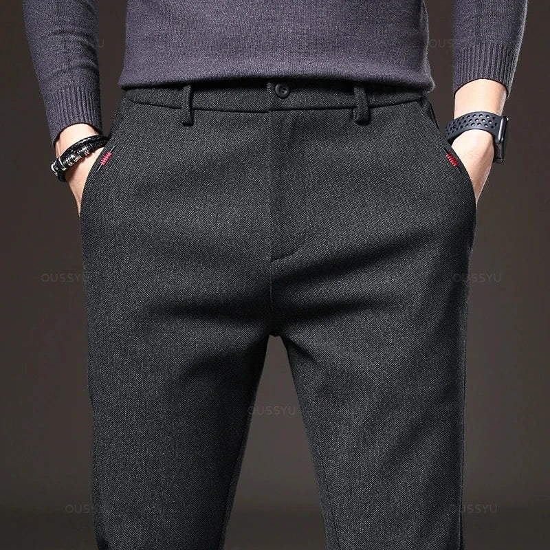 Pantaloni Casual Slim Fit – Business & Confort