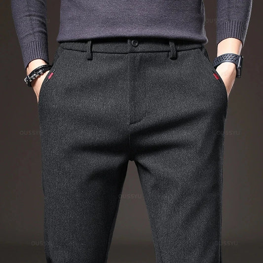 Pantaloni Casual Slim Fit – Business & Confort