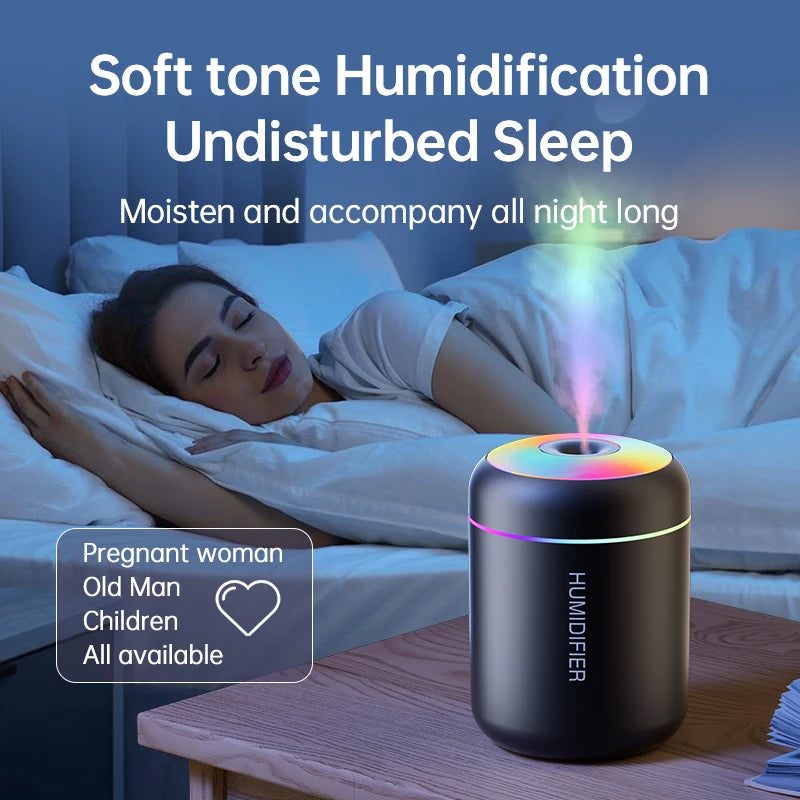 Mini Umidificator USB cu Aromaterapie 180ml