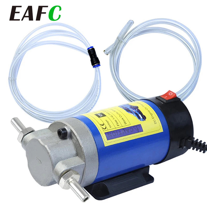 Pompă Electrică Transfer Ulei și Combustibil – 12V/24V