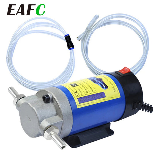 Pompă Electrică Transfer Ulei și Combustibil – 12V/24V