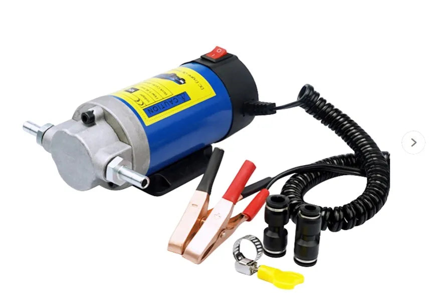 Pompă Electrică Transfer Ulei și Combustibil – 12V/24V