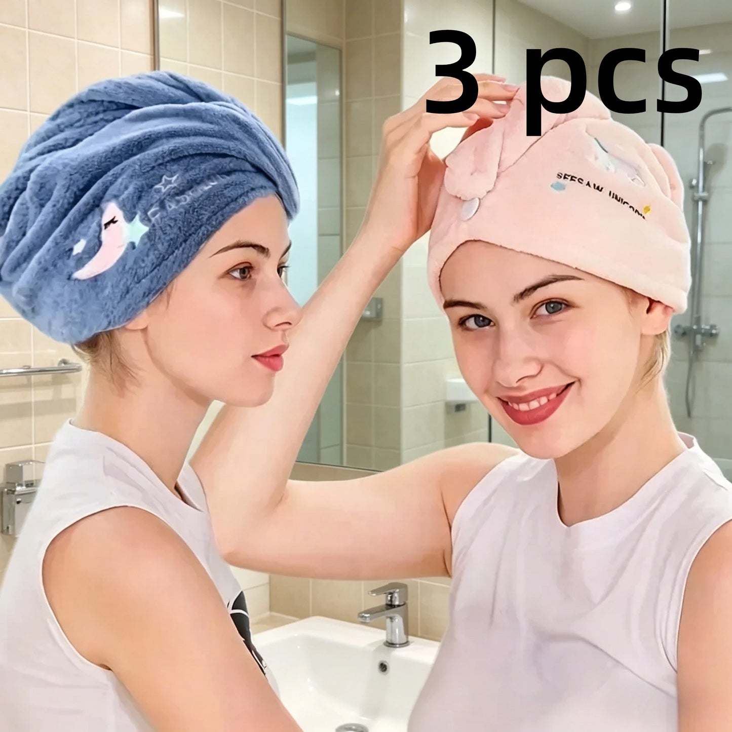 Turban pentru Păr Super Absorbant – Uscare Rapidă