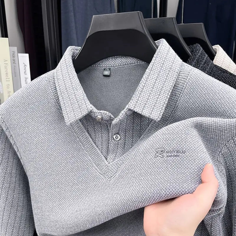 Pulover Polo Premium – Tricotat și Călduros