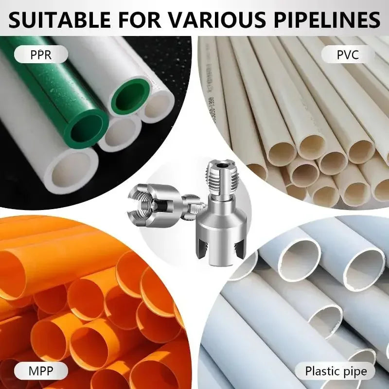 Filetare Țevi PVC pentru Bormasina