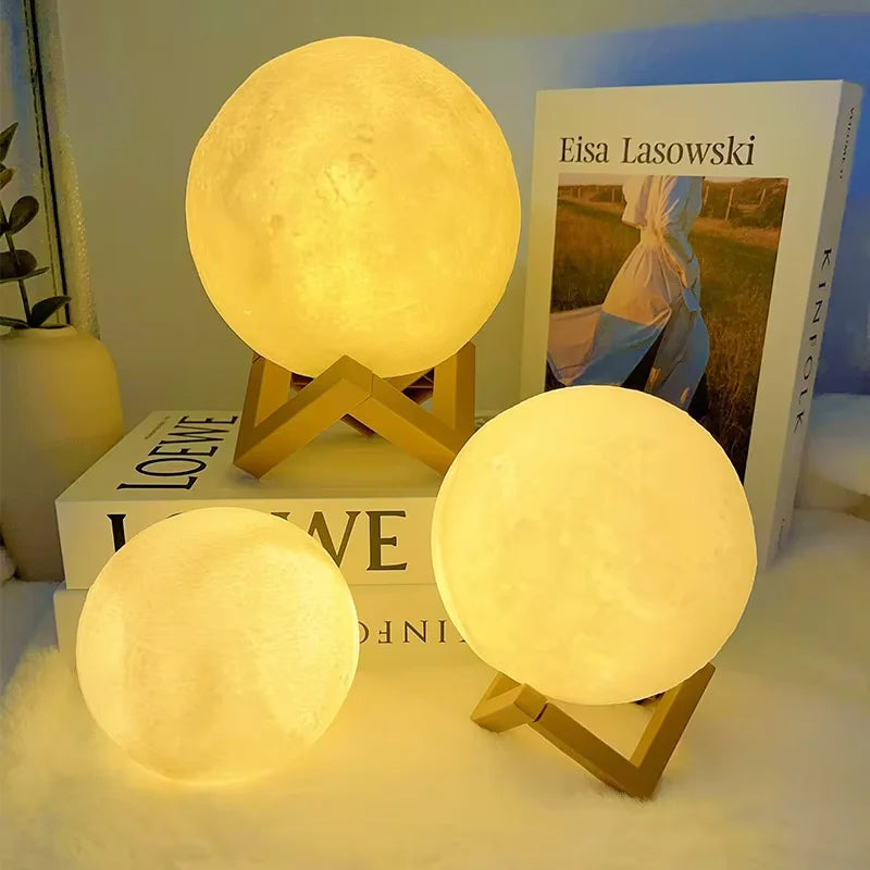 Lampă LED Lună – Galaxy Night Light
