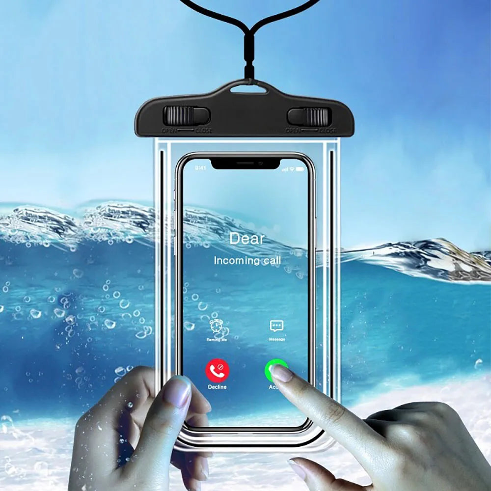 Husă Impermeabilă Universală pentru Telefon – Plajă și Înot