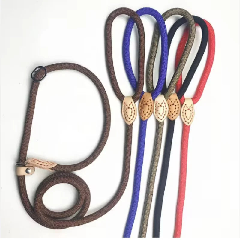 Lesă Slip Rope Heavy Duty – Dresaj și Plimbare