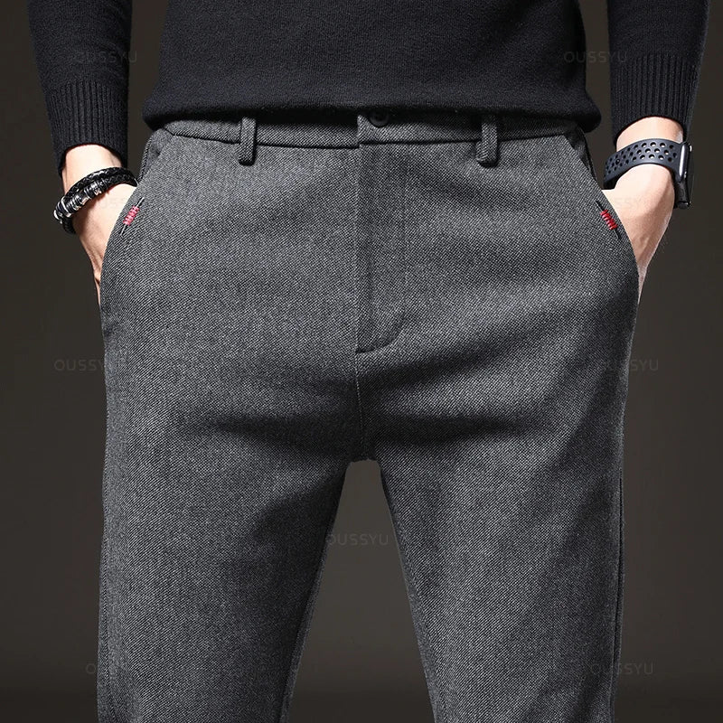 Pantaloni Casual Slim Fit – Business & Confort