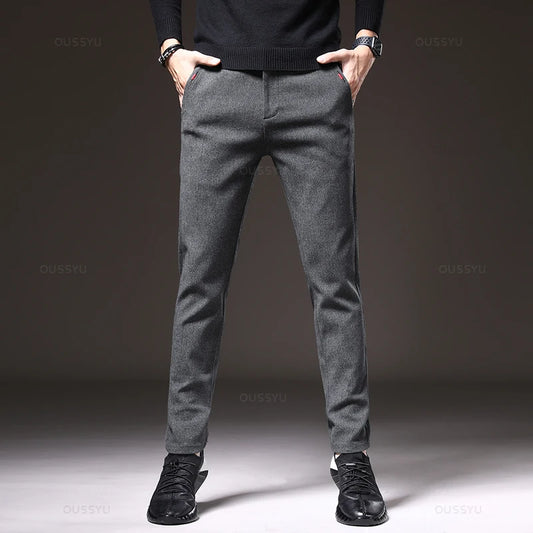 Pantaloni Casual Slim Fit – Business & Confort