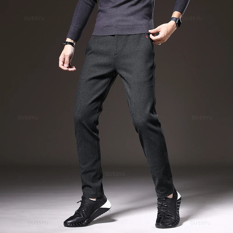 Pantaloni Casual Slim Fit – Business & Confort