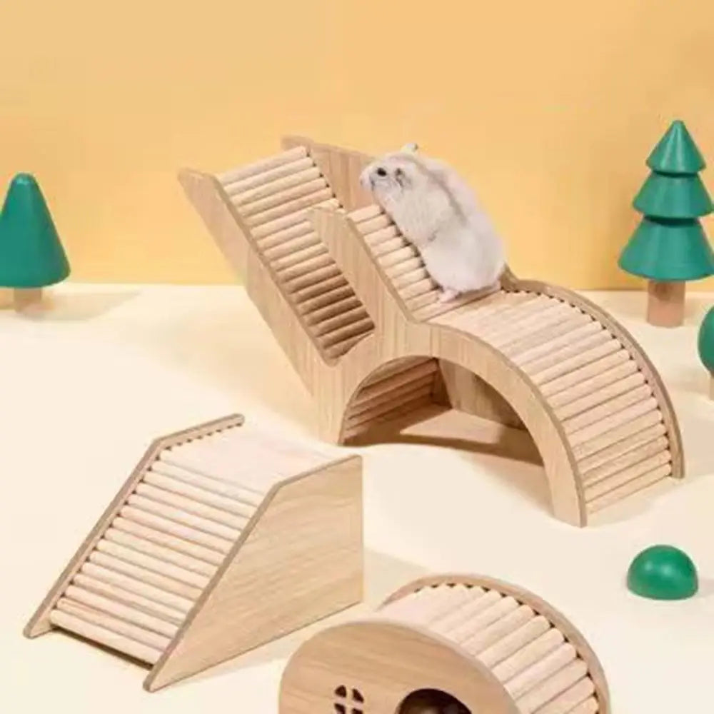 Pod de Cățărat cu Ascunzătoare pentru Hamsteri