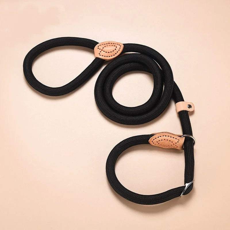 Lesă Slip Rope Heavy Duty – Dresaj și Plimbare