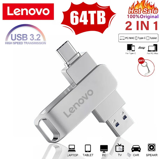 Lenovo USB 3.0 Flash Drive Metal Type-C