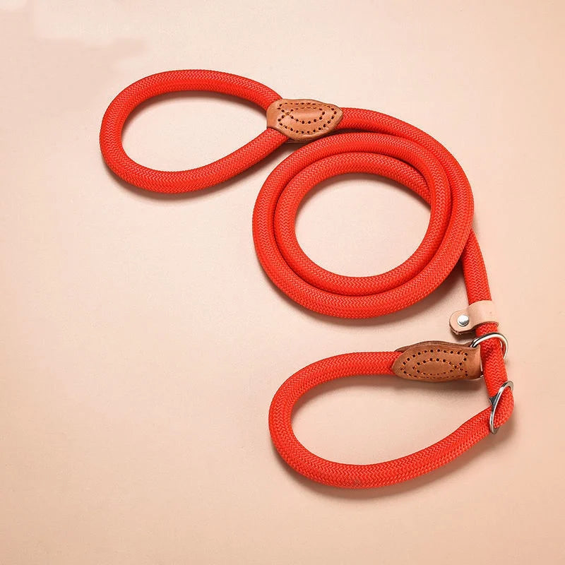 Lesă Slip Rope Heavy Duty – Dresaj și Plimbare