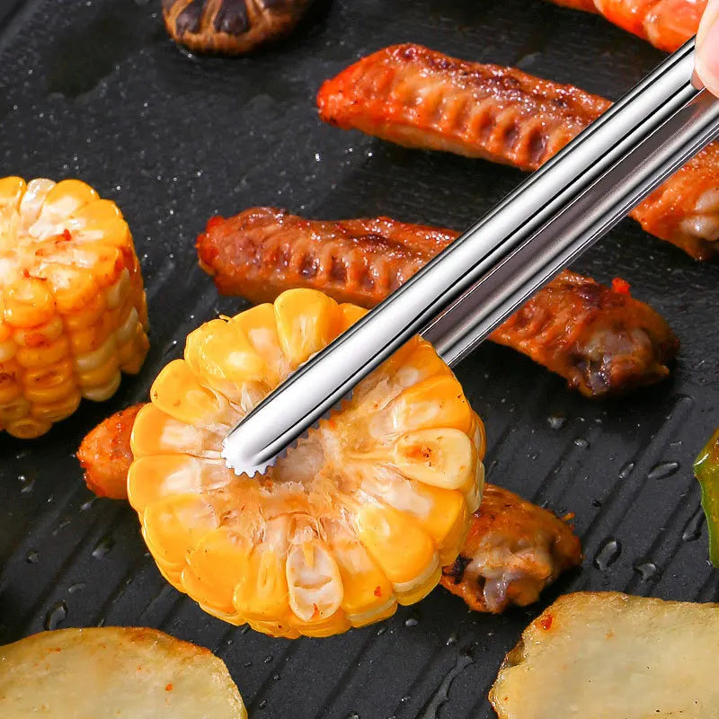 Clește Inox pentru Grătar – BBQ și Bucătărie